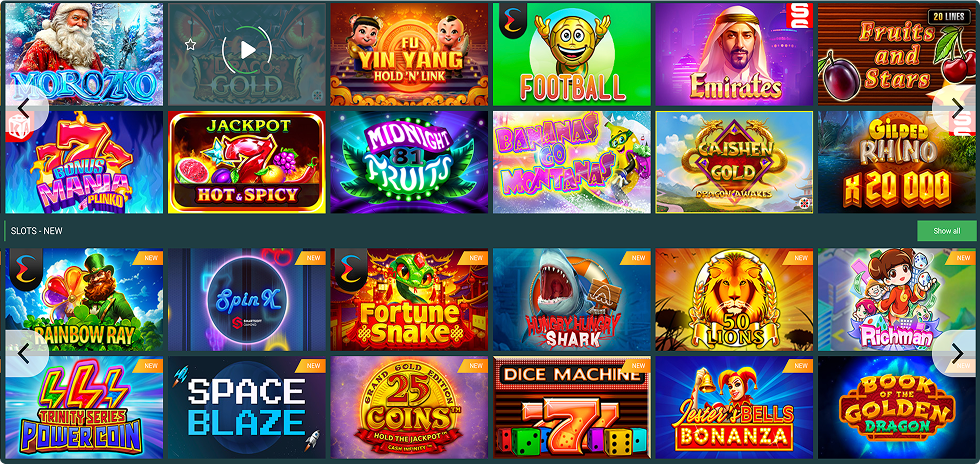 22Casino på nätet